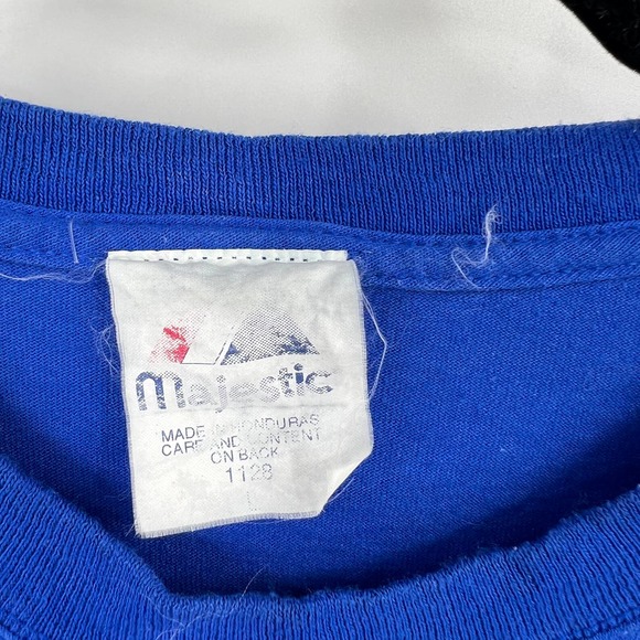 Vintage Majestic Cubs Baseball Classic Tshirt MLB Authentic Collection Men Large - Picture 6 of 6